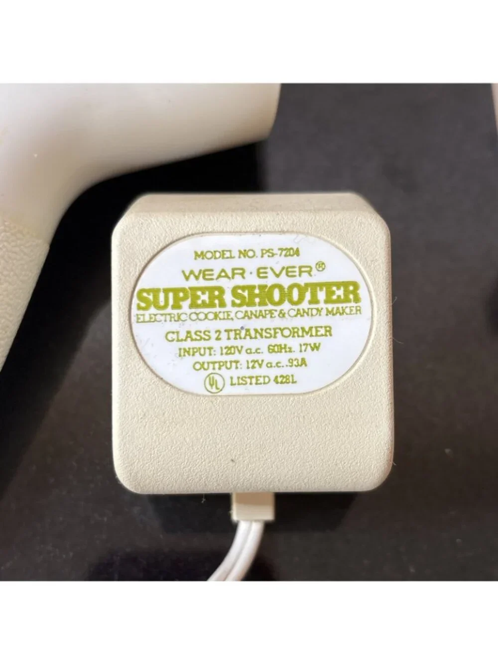 Wear Ever Super Shooter Electric Cookie Press Candy Canape Maker 70001 Tested